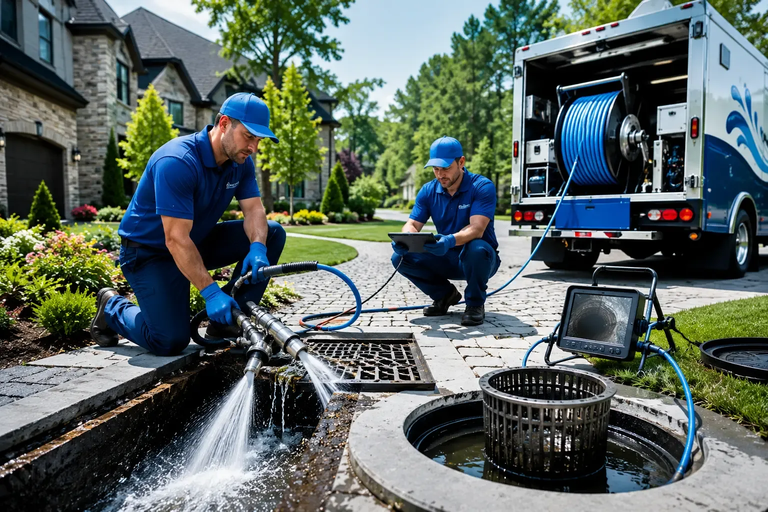 Local outdoor drain cleaning professionals in Stewartsville, NJ